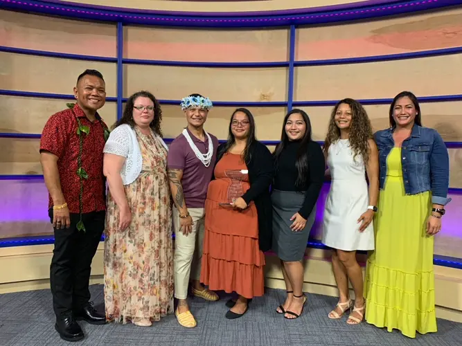 Talofofo Elementary School's Stephane Concepcion named 2023 GDOE Teacher of the Year