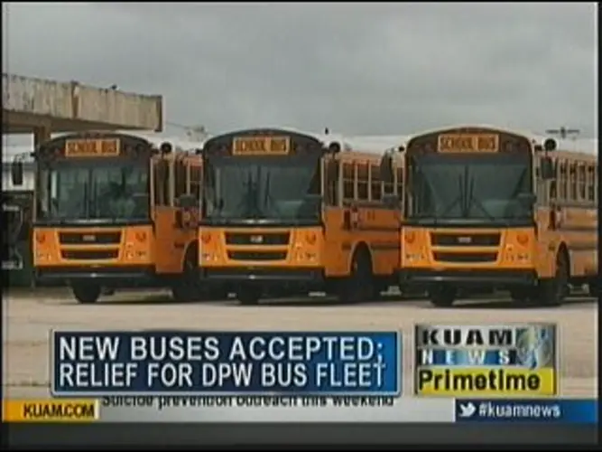 DPW accepts 10 new 84-passenger buses