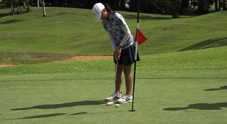 Mina Manibusan wins top honors in youth golf event