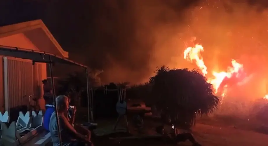Fire at Mt. Santa Rosa controlled in 6 hours