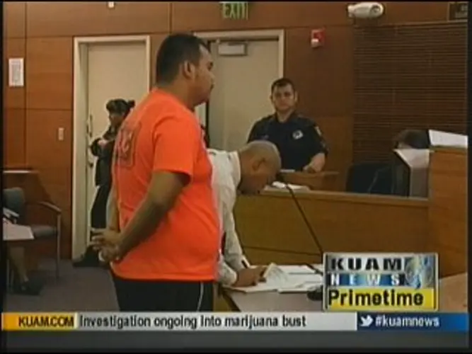Man accused of throwing slipper at baby has record