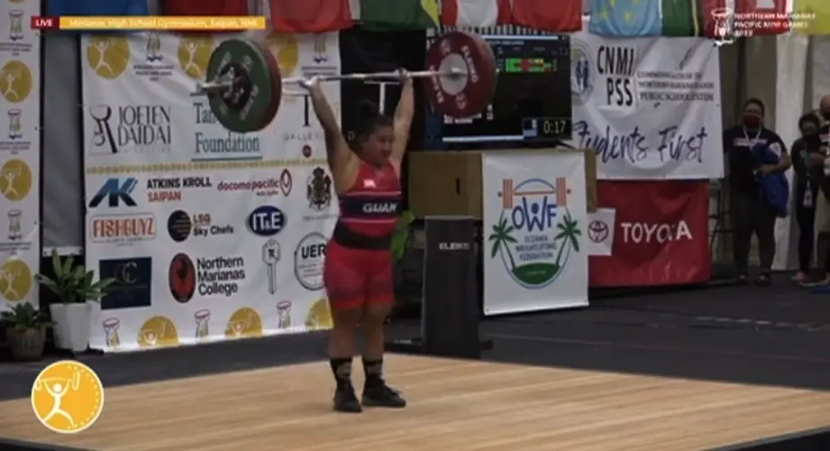 Jacinta Sumagaysay wins three weightlifting golds for Guam
