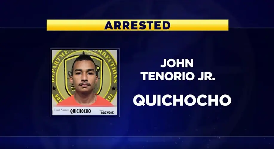 Harassment, drugs lead to arrest of John Quichocho, Jr.