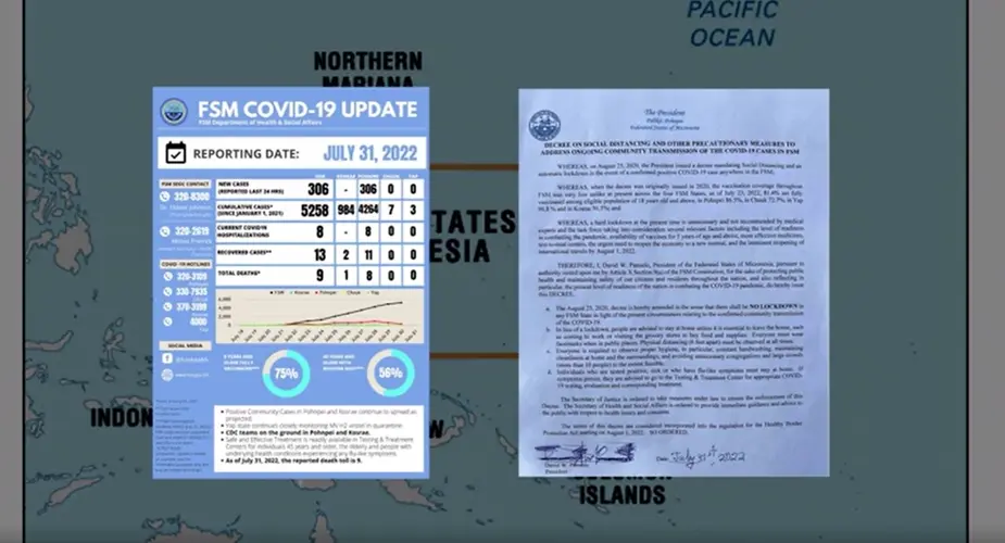 CNMI governor, FSM president discuss regional outbreak