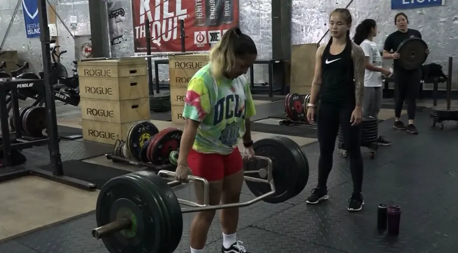 Women's rugby team training for Asia tourney