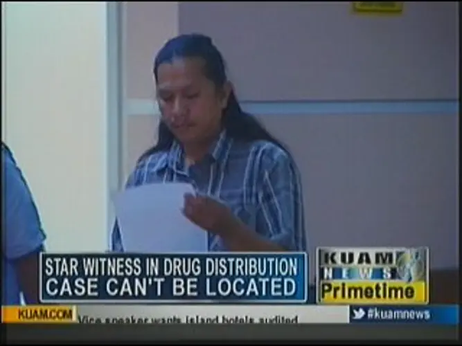Star witness in drug distribution case can't be located