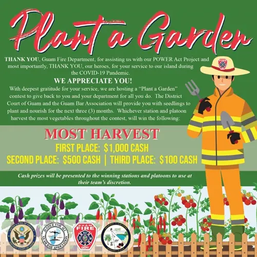 Fire stations challenged to see who can raise the biggest harvest