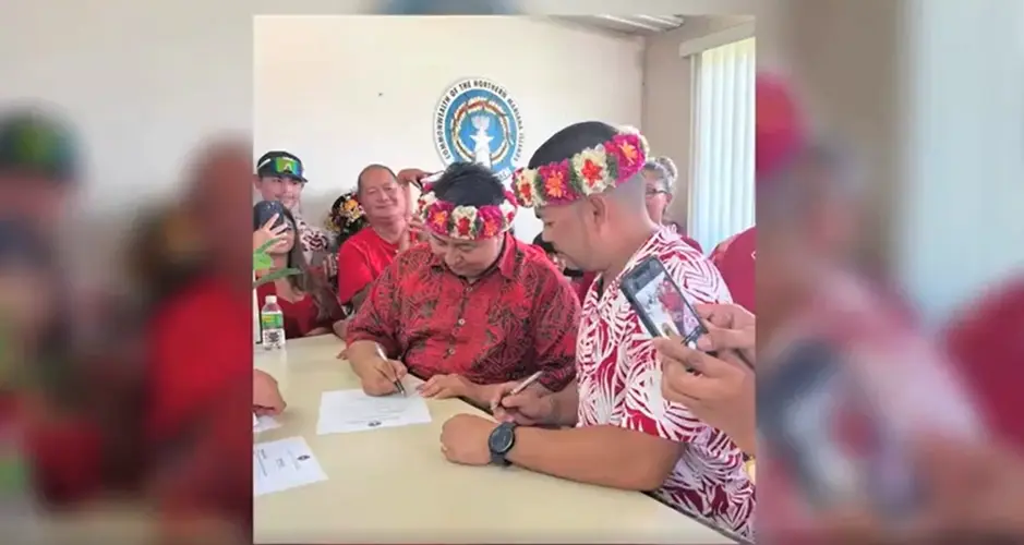 3 CNMI gubernatorial teams file candidacy packets