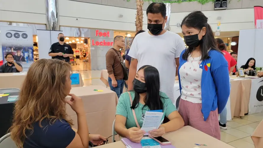 GCC showcases services at weekend college fair