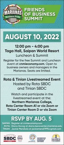 Friends of Business Summit being hosted in Saipan