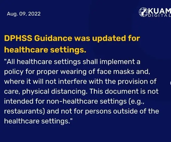 Governor's order outlines mask wearing, physical distancing in healthcare settings