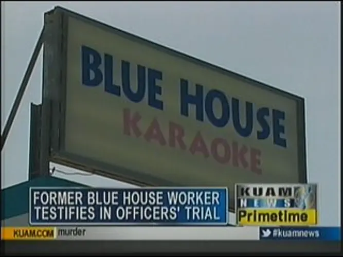 Former Blue House worker testifies in officers' trial