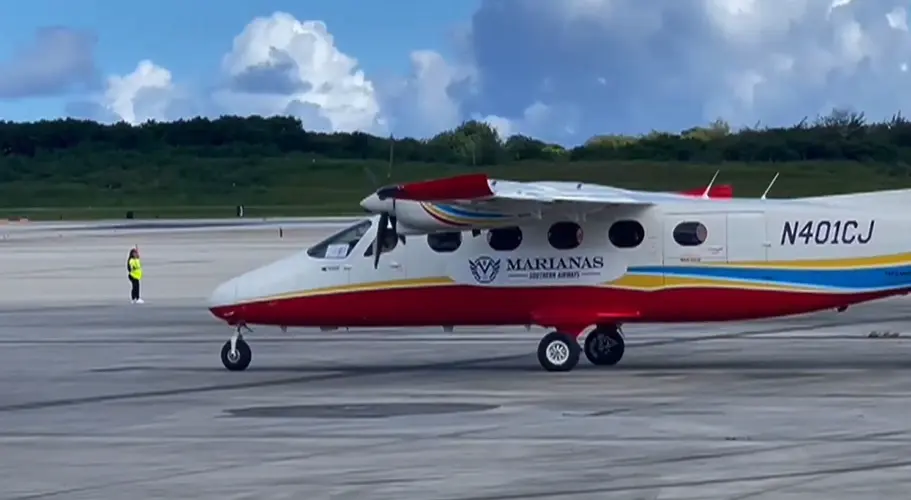 Marianas Southern Airways begins service from Saipan to Guam