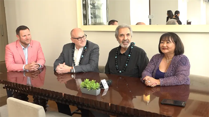 Visiting leaders from National Association of Realtors met with Guam's real estate community