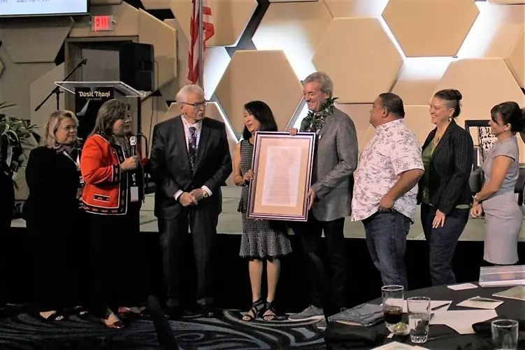 Attorney John Gorman 2022 receives Cristobal C. Duenas Excellence Award