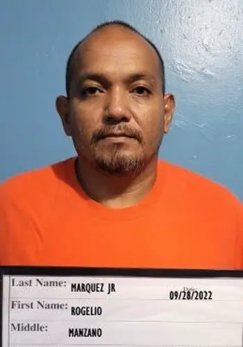 Rogelio Marquez, 44, arrested on drug charge, bad license plate