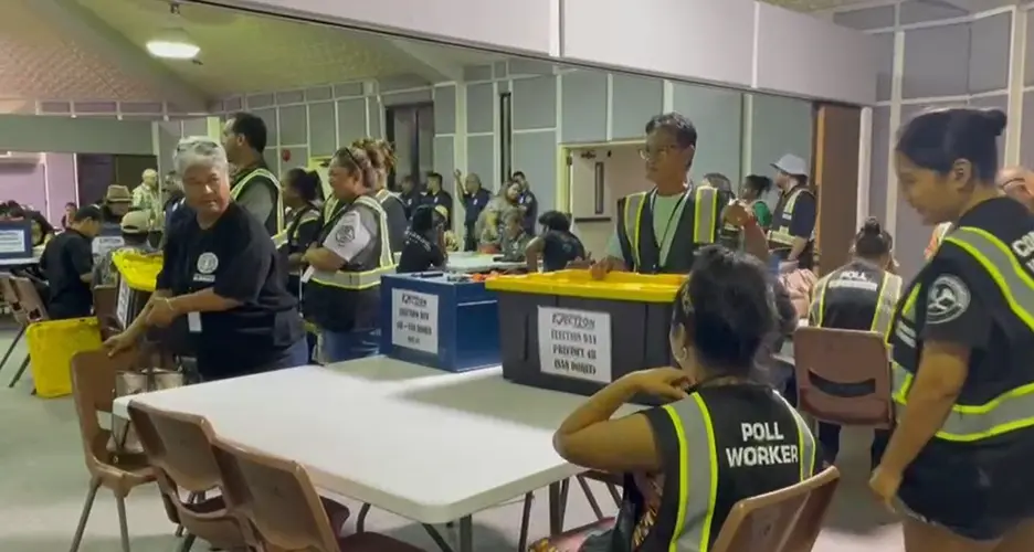 Independent gubernatorial team can't submit roster of poll workers in CNMI