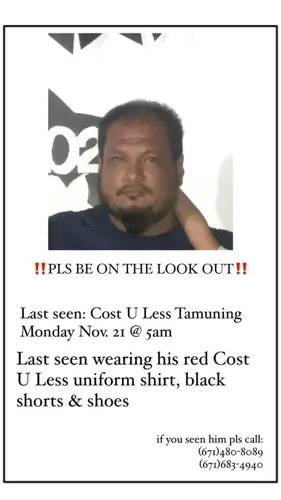 Eugene Ignacio, 42, reported missing