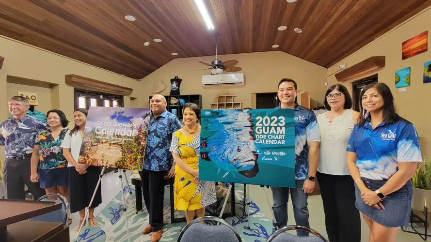 Grower's calender, tide chart  tools to help sustainability