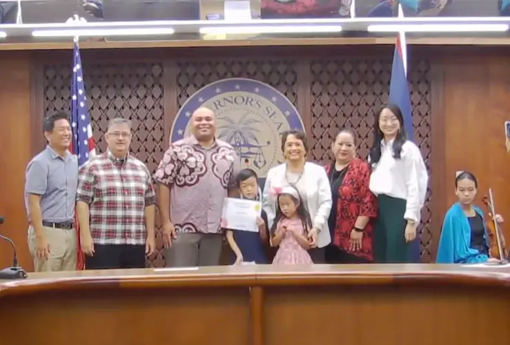 Art contest winners named at Adelup