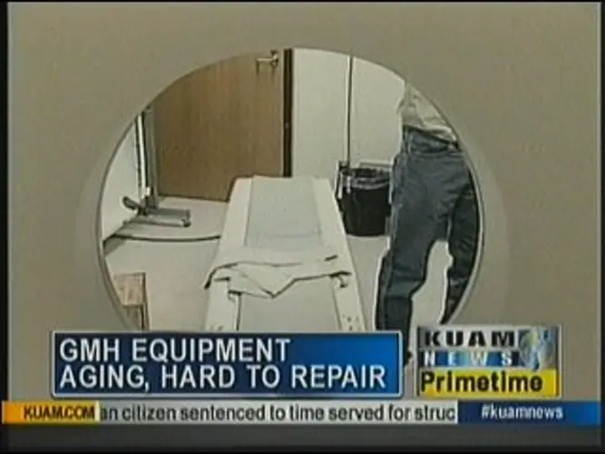 GMH's CT machine offline