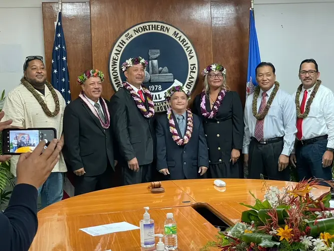 Tinian Municipal Council elects leadership