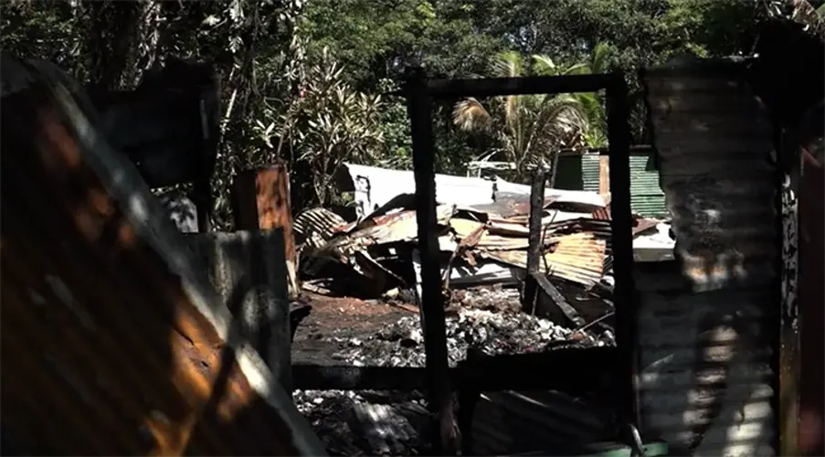 Fire ravages Yigo family's home
