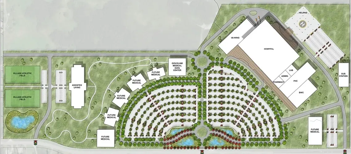 Website, action plan launched for proposed medical campus