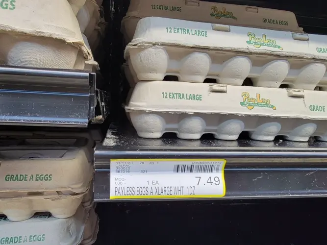 Island residents sound off about surging price for eggs