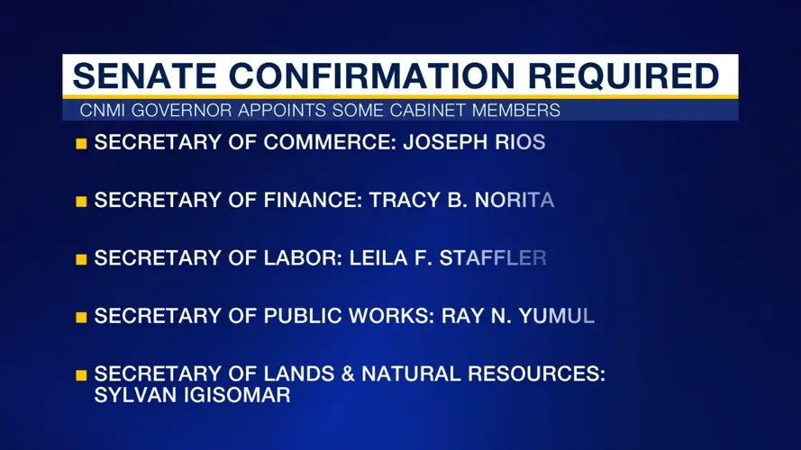 CNMI administration names 13 department heads