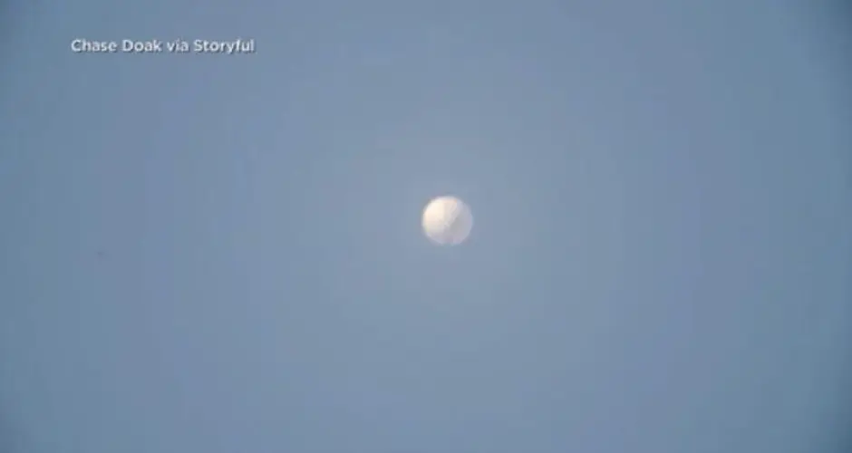 Has a Chinese spy balloon flown over Guam before?