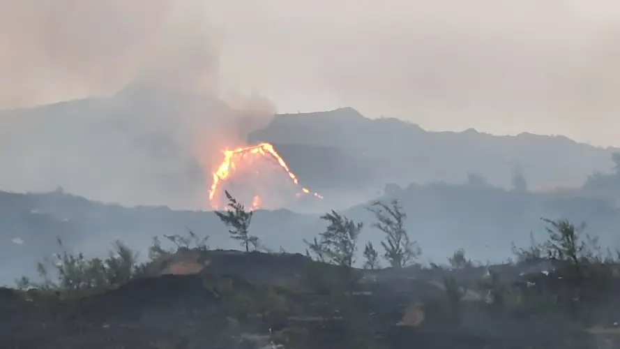 Fire weather watch remains in effect Friday through Monday, outdoor burning not recommended