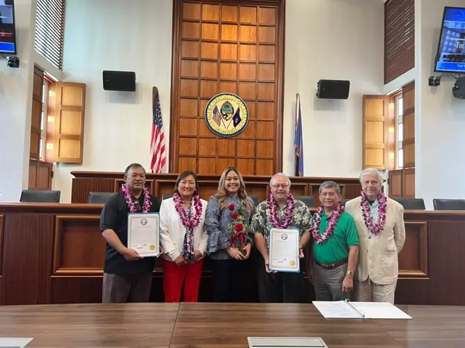 Rotary Club of Northern Guam honored for Peace and Conflict Resolution Month