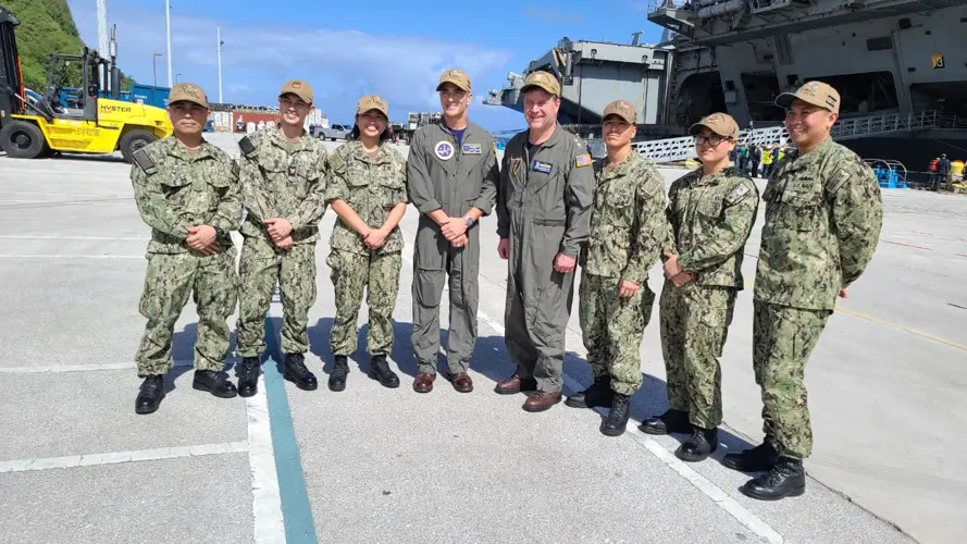 Sailors with Guam roots aboard USS Nimitz happy to be home