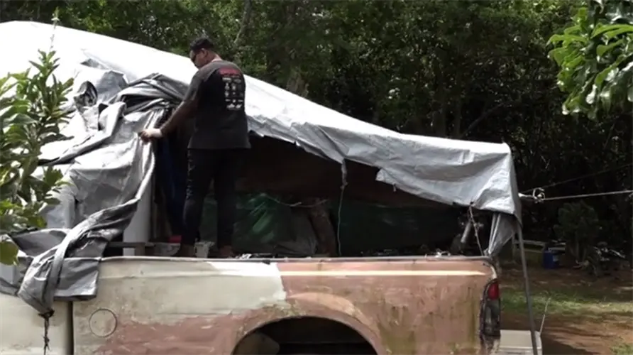 Dededo Mayor's Office begins encampment cleanup