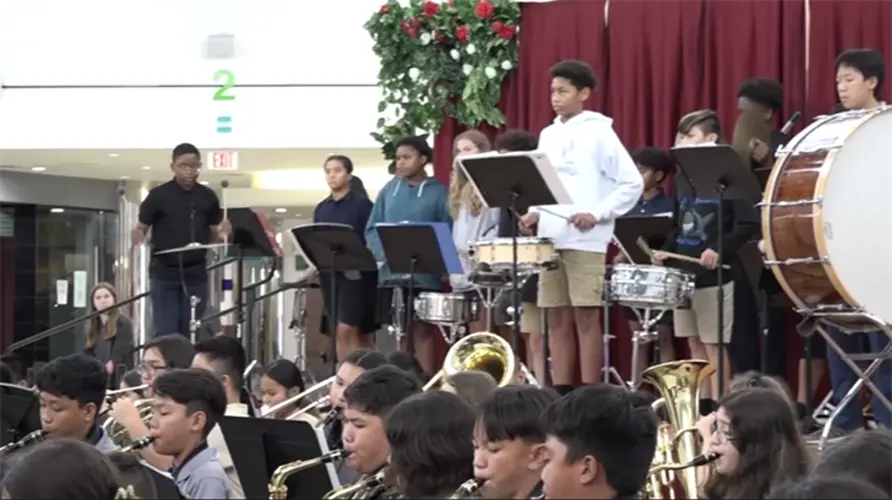 Students collaborate on the fly at Tumon Bay Music Festival
