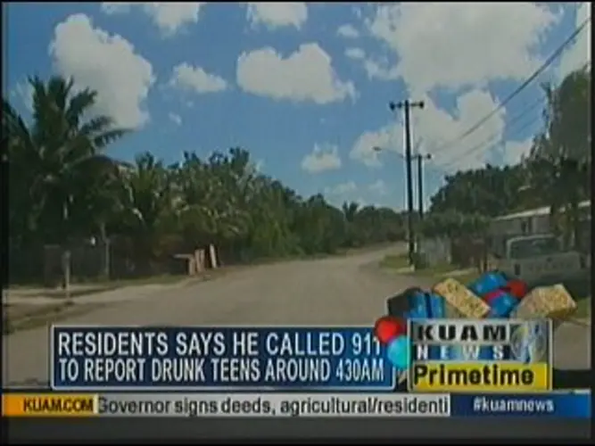 Resident says he called 911 to report drunk teens