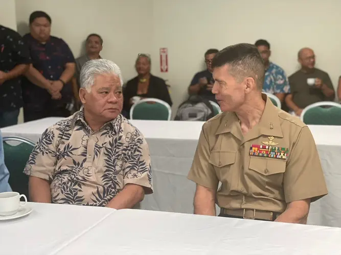DOD meets with CNMI government over military buildup