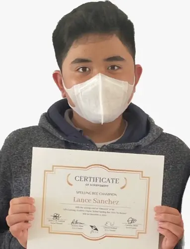 SIFA's Lance Sanchez wins Scripps National Spelling Bee Regional Competition