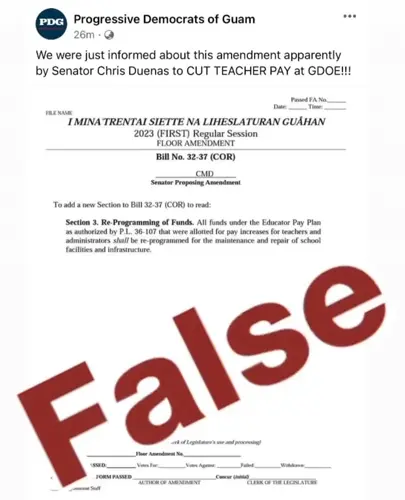 Republicans form committee to investigate fake amendment, Duenas files criminal complaint