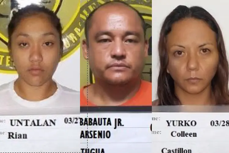 Trio charged separately after cops find drugs