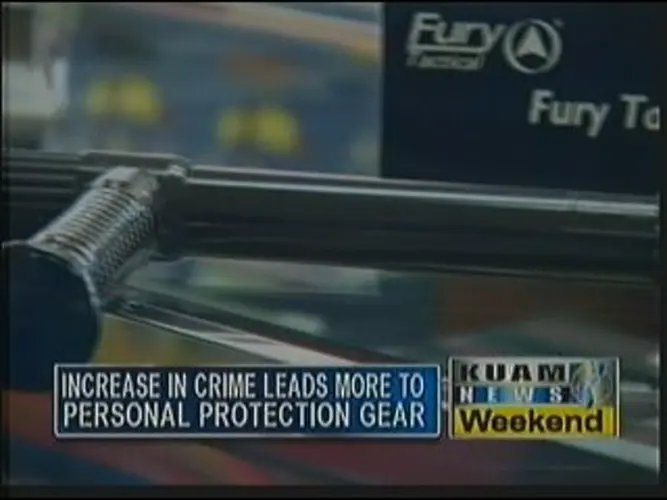 Rise in crime leads to more personal protection gear