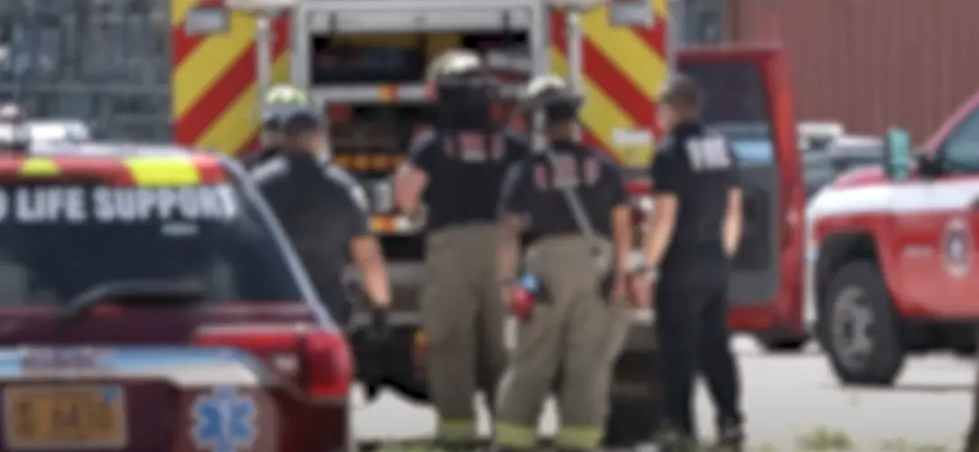 Firefighter promotions stand