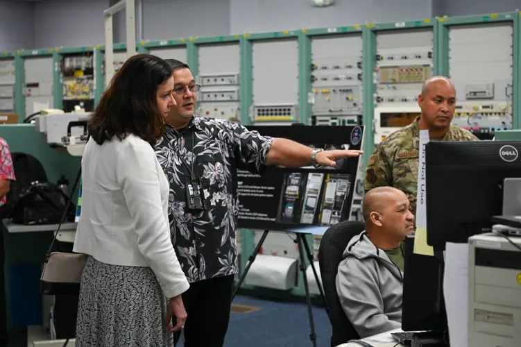 U.S. Air Force Under Secretary Kristyn Jones is on Guam