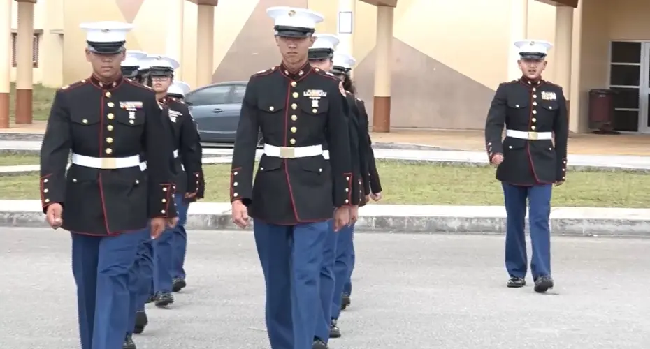 Students help save Okkodo's Marine Corps JROTC program