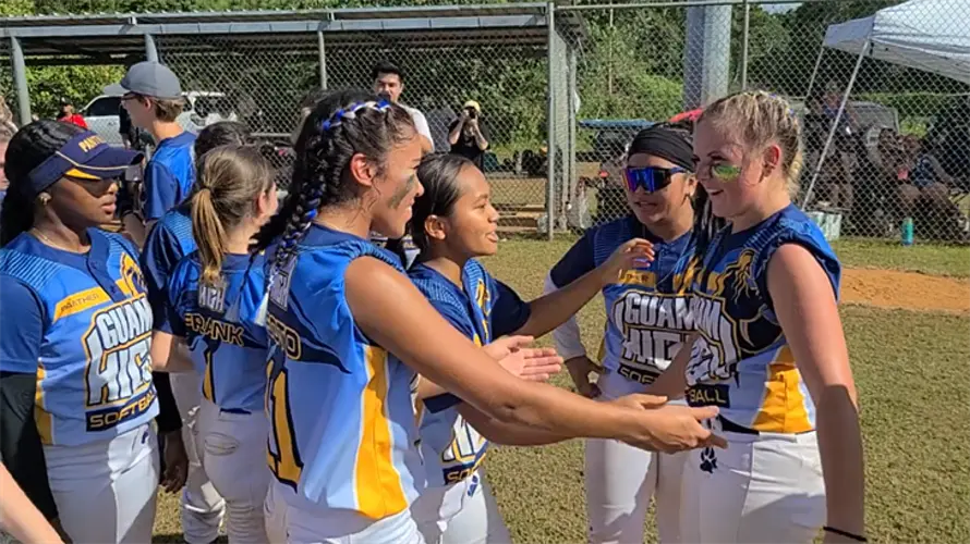 Guam High's Brinnlyn Hardt notches 9Ks in title game to beat Tiyan for softball championship