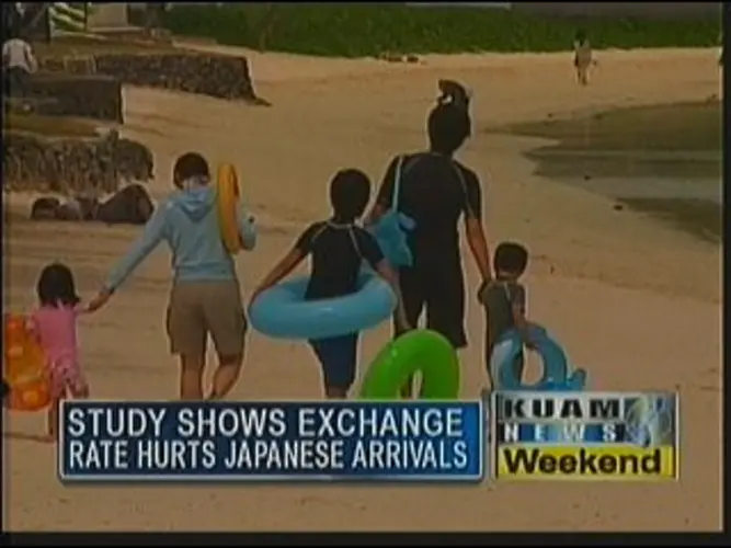 Study shows exchange rate hurts Japanese arrivals