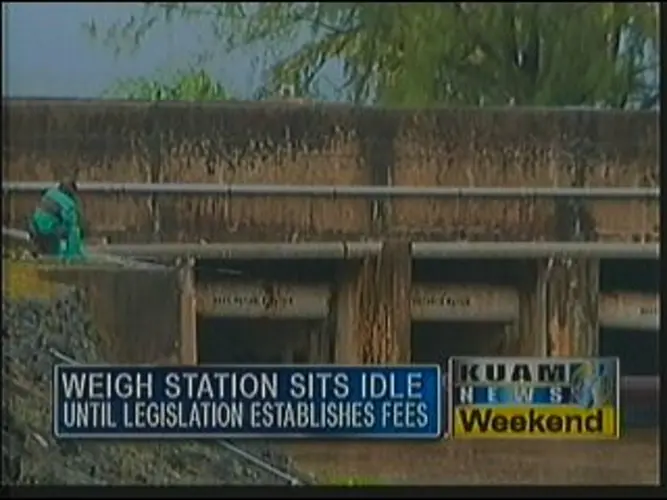 Weigh station sits idle until legislation establishes fees