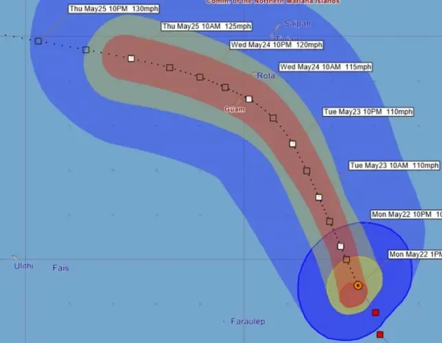 Guam to move to COR 1 Tuesday at 1pm