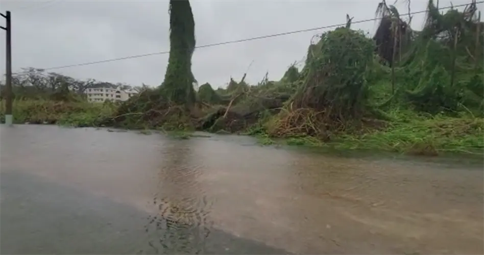 Tropical Storm Force Winds, Flood Watch Continue; Adelup prepares for initial assessment